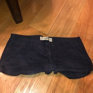 Navy blue hollister shorts. size 3 #y2k